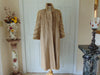 Vintage Bob Mackie Sheared Mink Fur Coat, Long Sand Beige
