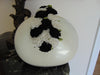 Vintage Timmy Woods Black And White Floral Purse, Wedding Purses, Rare Flower Purse