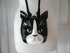 Timmy Woods Vintage Black Cat Purse, Rare Collectible Handbag