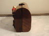 Timmy Woods Vintage Wooden Teddy Bear Golf Purse, Preloved Wearable Art Purses