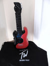 Timmy Woods Vintage Wooden Guitar Purse, Signed
