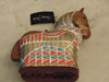 Vintage Timmy Woods Painted Pony Purse, Equestrians Crossbody Purse, Wooden Horse Decor