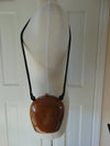 Vintage Timmy Woods Orange Hibiscus Purse, Spring Summer Purses
