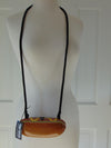 Timmy Woods Wooden Hotdog Purse, Baseball Games Barbeque Purses, Summer Picnic Purse