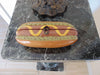 Timmy Woods Wooden Hotdog Purse, Baseball Games Barbeque Purses, Summer Picnic Purse