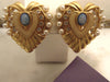 Heart Of Hollywood Collection By Elizabeth Taylor Heart Brooch Matching Clip Earrings
