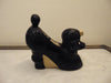 Timmy Woods Handcrafted Wooden Black Poodle Purse, Dog Show Purses