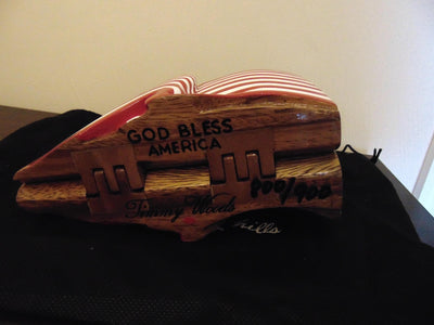 Timmy Woods USA Flag Purse – Wearable Art, Beverly Hills Designer