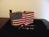 Timmy Woods USA Flag Purse – Wearable Art, Beverly Hills Designer