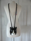 Timmy Woods Vintage Black Cat Purse, Rare Collectible Handbag