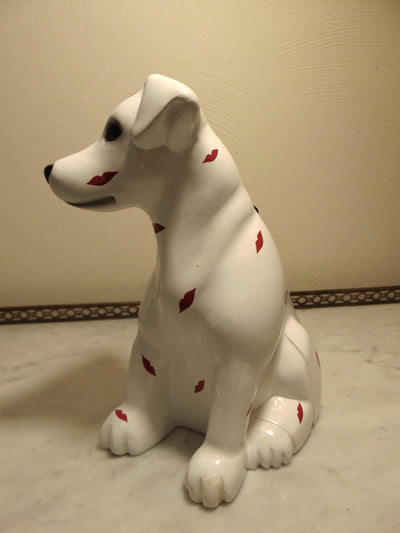 Vintage Timmy Woods Love My Dog Purse, Wooden Dog Home Decor, Puppy Lovers Purses