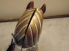 Vintage Timmy Woods Painted Pony Purse, Equestrians Crossbody Purse, Wooden Horse Decor