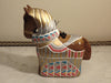 Vintage Timmy Woods Painted Pony Purse, Equestrians Crossbody Purse, Wooden Horse Decor
