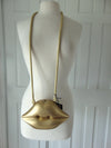 Vintage Gold Lipstick Purse by Timmy Woods, Makeup Artist Clutch Bag