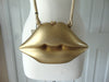 Vintage Gold Lipstick Purse by Timmy Woods, Makeup Artist Clutch Bag