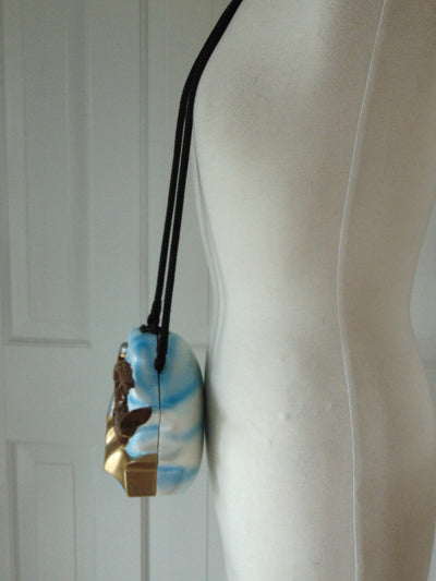 Timmy Woods Wooden Stork Purse,Gender Reveal Purses