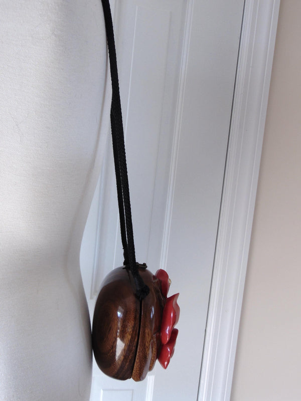 Vintage Timmy Woods Red Hibiscus Purse, Spring Summer Purses