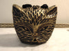 Wooden Timmy Woods Cat Purse, Kitty Statue