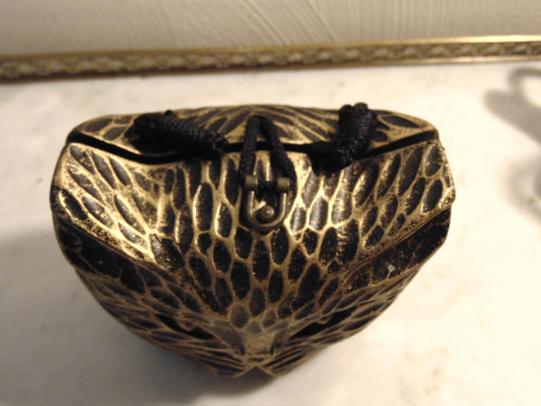 Wooden Timmy Woods Cat Purse, Kitty Statue