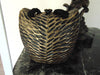 Wooden Timmy Woods Cat Purse, Kitty Statue