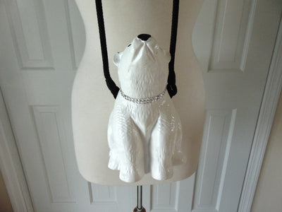 Wooden Timmy Woods White Polar Bear Purse, Coke a Cola Bear Crossbody Bag