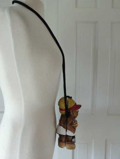 Wooden Timmy Woods Mrs. Tennis Player Purse, Tennis Ladies Crossbody Bag