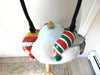 Timmy Woods Three Little Snowman Purse, Snowman Trio Wooden Purses