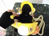 Timmy Woods Vintage Wooden Yellow Duck Purse