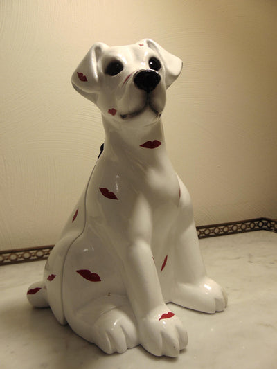 Vintage Timmy Woods Love My Dog Purse, Wooden Dog Home Decor, Puppy Lovers Purses