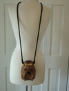 Timmy Woods Wooden Puppy Purse Collectible, AKA Dog Show Purses, Vintage Preloved Animal Purse