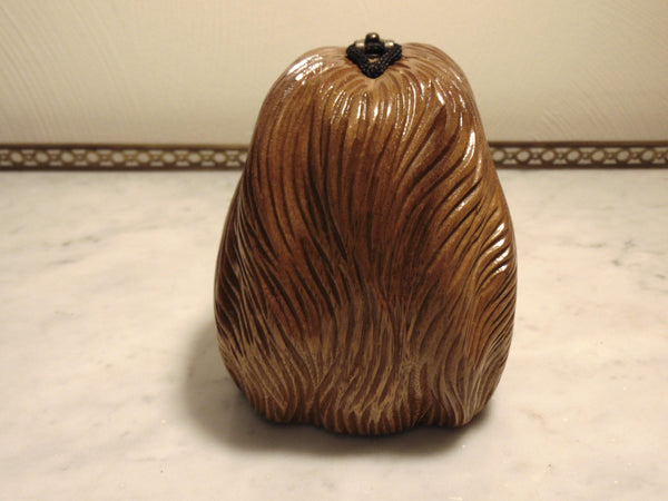 Timmy Woods Wooden Puppy Purse Collectible, AKA Dog Show Purses, Vintage Preloved Animal Purse