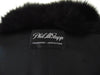 Black Mink Fox Tuxedo Size XL-XXL