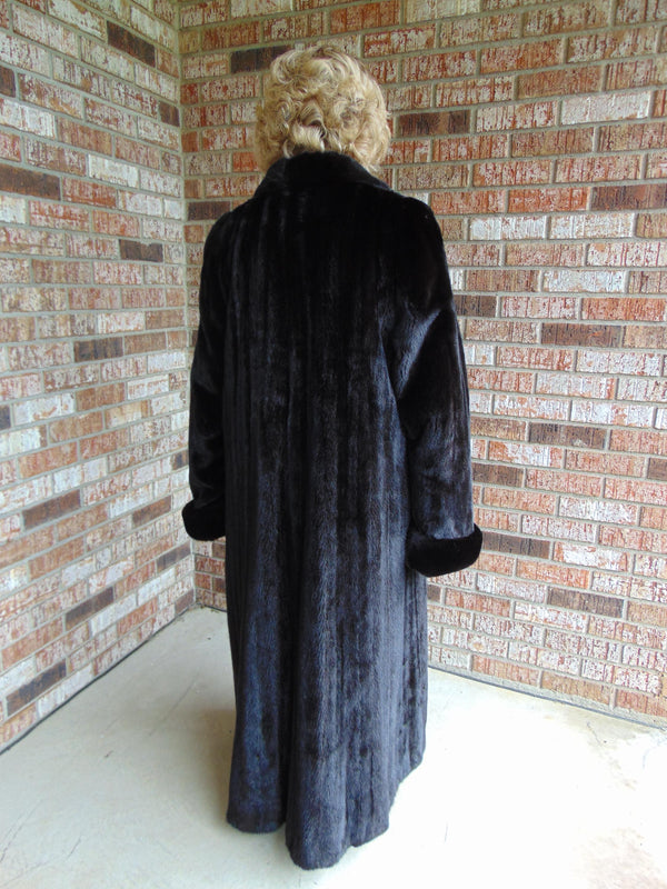 Estate Blackglama Mink Fur Size XL