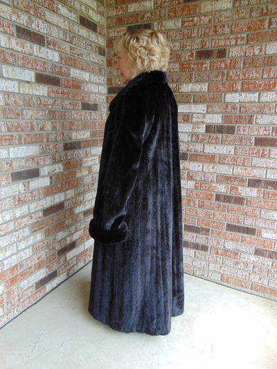 Estate Blackglama Mink Fur Size XL
