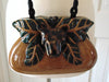 Timmy Woods Wooden Leopard Purse, Crossbody Or Shoulder Panther Purses