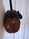 Timmy Woods Wooden Leopard Purse, Crossbody Or Shoulder Panther Purses