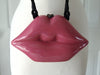 Vintage Fuchsia Lipstick Purse by Timmy Woods, Makeup Artist Clutch Bag
