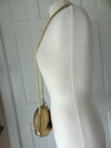 Vintage Gold Lipstick Purse by Timmy Woods, Makeup Artist Clutch Bag