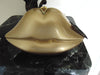Vintage Gold Lipstick Purse by Timmy Woods, Makeup Artist Clutch Bag