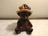 Timmy Woods Harvest Bear Wooden Purse For Fall And Thanksgiving Season,