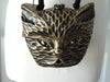 Wooden Timmy Woods Cat Purse, Kitty Statue