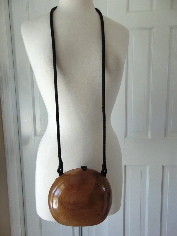 Wooden Timmy Woods White Flowers Purse, Spring, Summer Purses, Wedding Floral Purse
