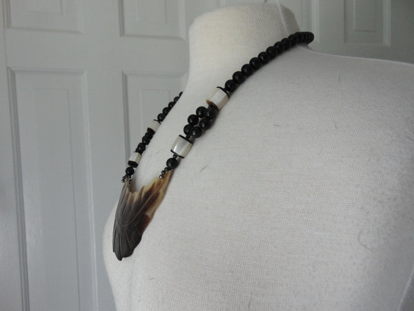 Seashell Necklace, Summer Resort Jewelry, Patio Party Fashion Necklace