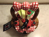 Wooden Timmy Woods Vegetable Basket Purse, Picnic Basket Purses