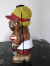 Wooden Timmy Woods Mrs. Tennis Player Purse, Tennis Ladies Crossbody Bag