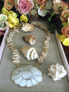 Seashell Necklace Choker, Summer Beach Necklaces, Swimsuit Jewelry