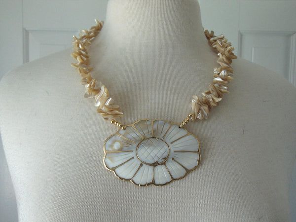 Seashell Necklace Choker, Summer Beach Necklaces, Swimsuit Jewelry