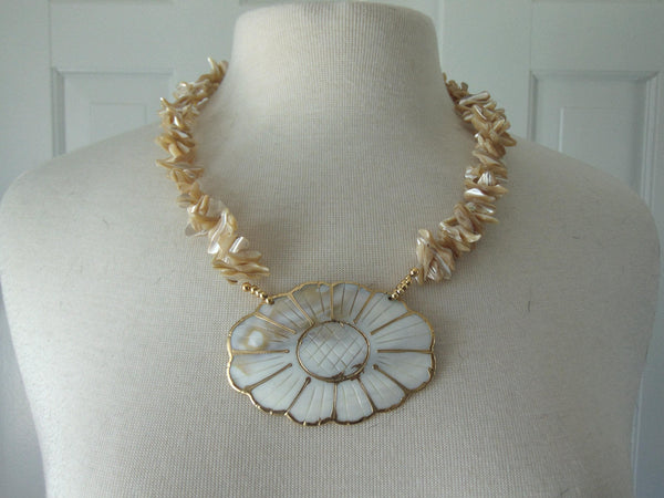 Seashell Necklace Choker, Summer Beach Necklaces, Swimsuit Jewelry