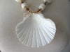 Seashell Necklace For Cruises-Resort Wear-Beach Or Island Vacations-Lilly Pulitzer Fashion-Summer Weddings-Pool Parties-Dinners-Patio Partys