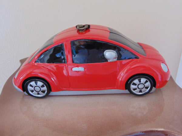 Red Volkswagen Purse Handcrafted Wood Designed By Timmy Woods